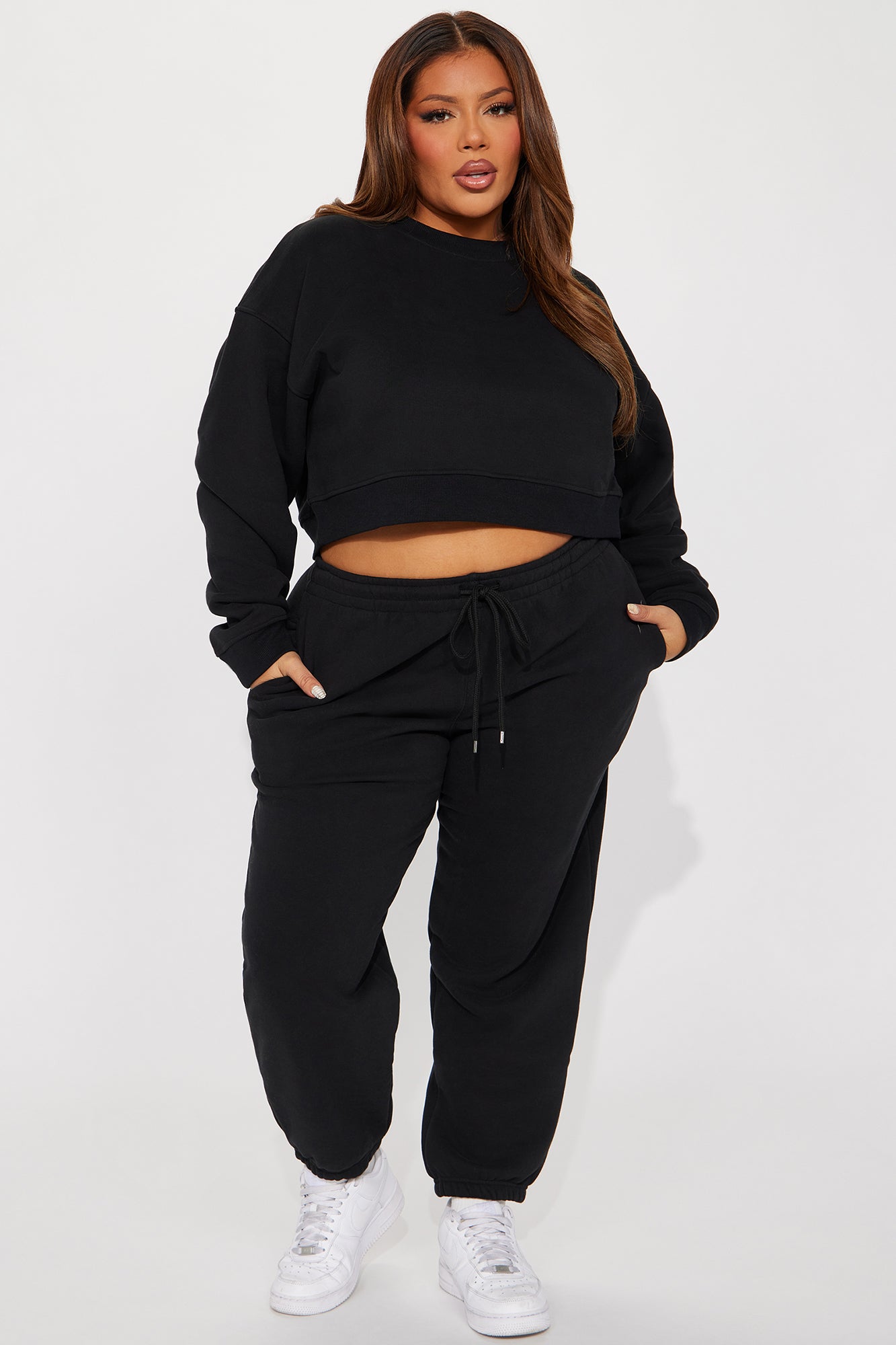 Make It Last Jogger Set - Black